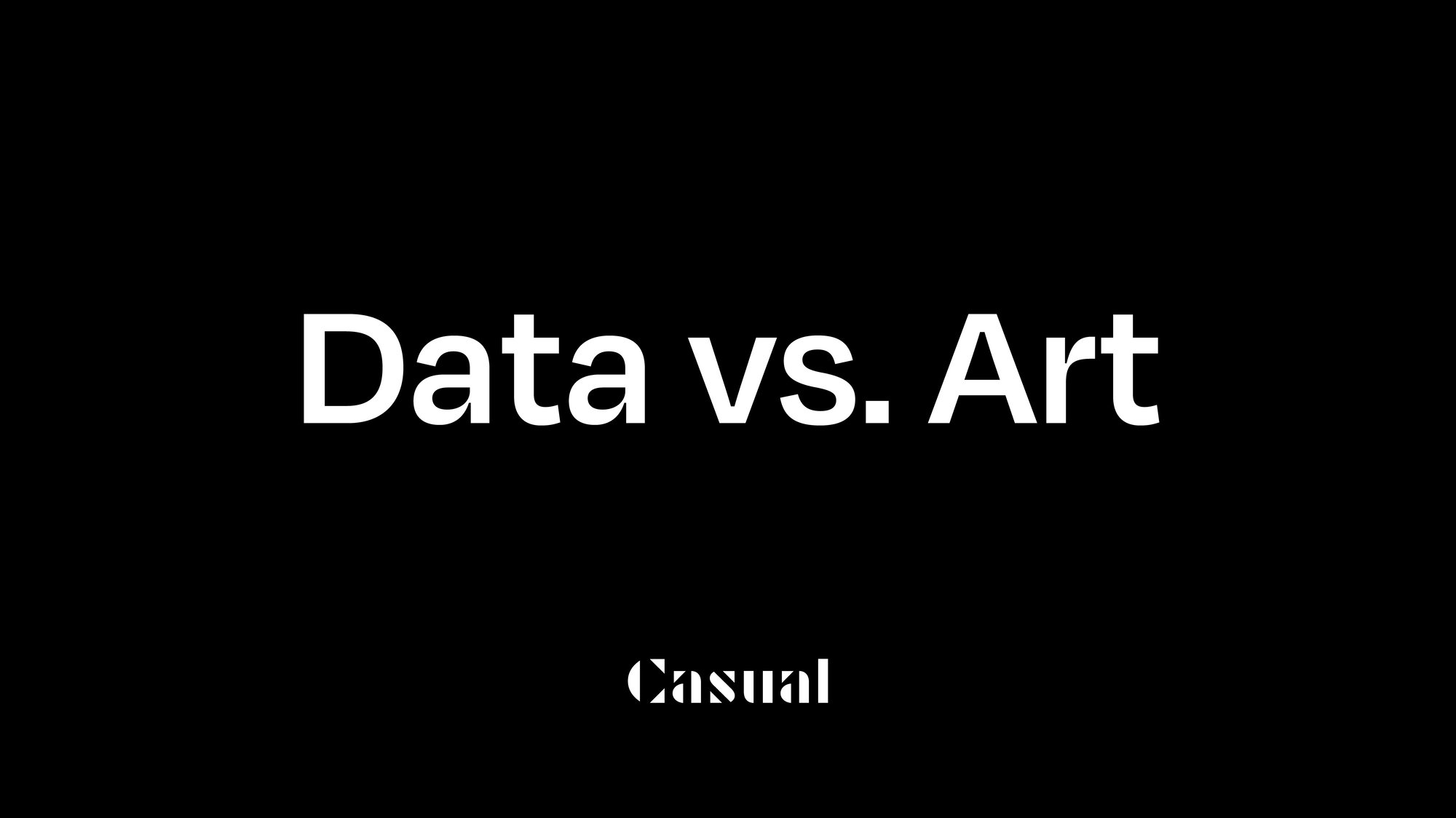 Data vs Art
