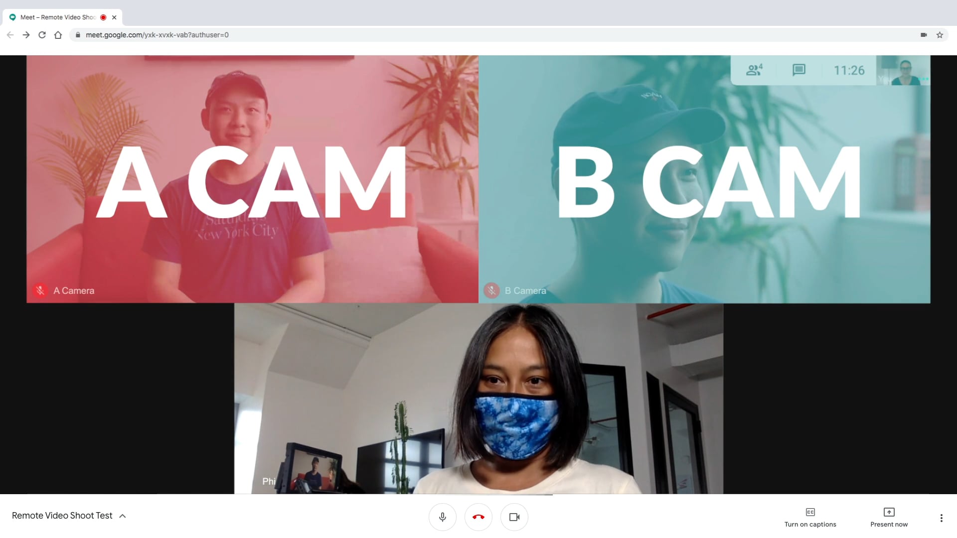 Remote video production