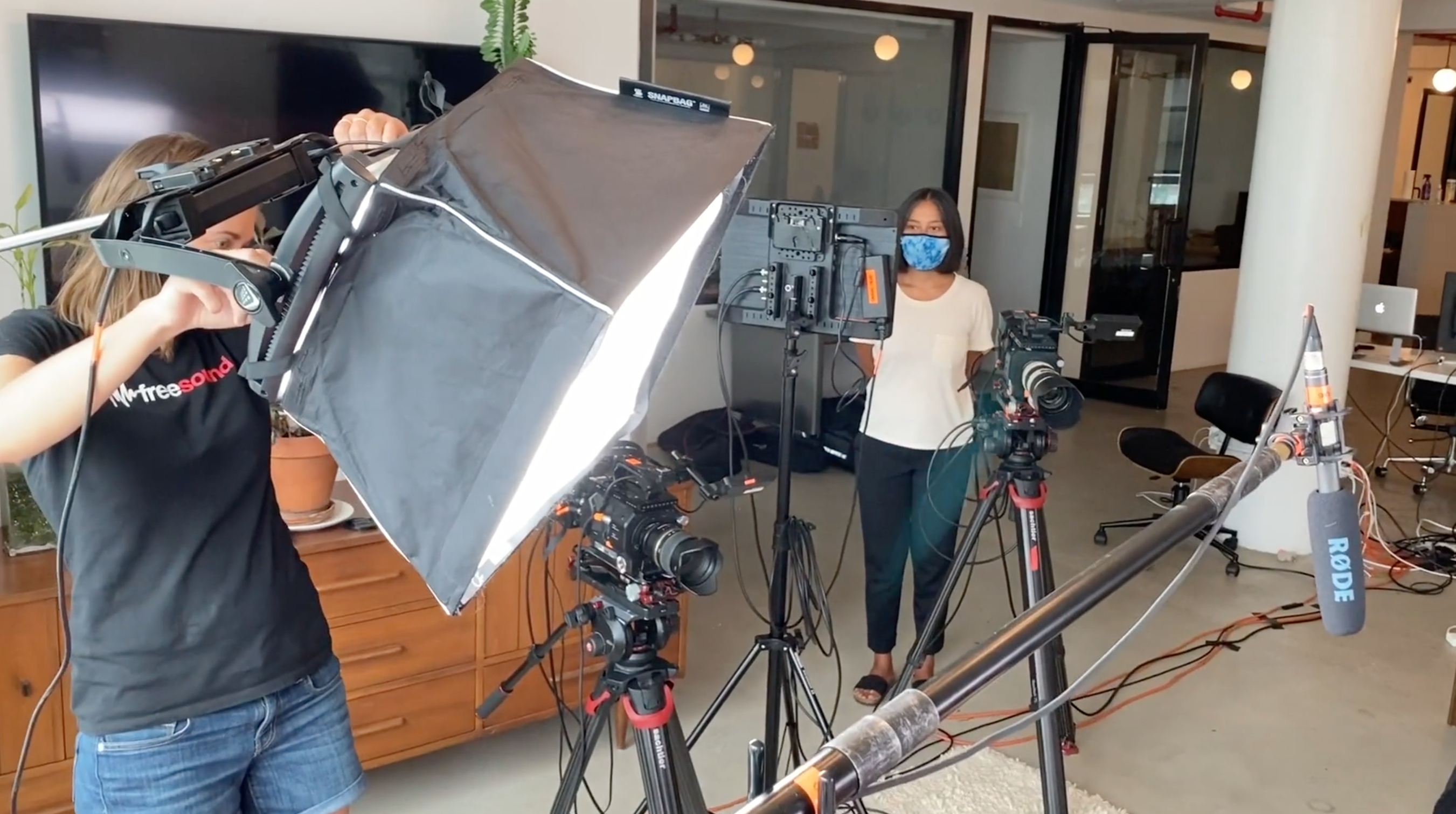 Production during Covid - Live Feed
